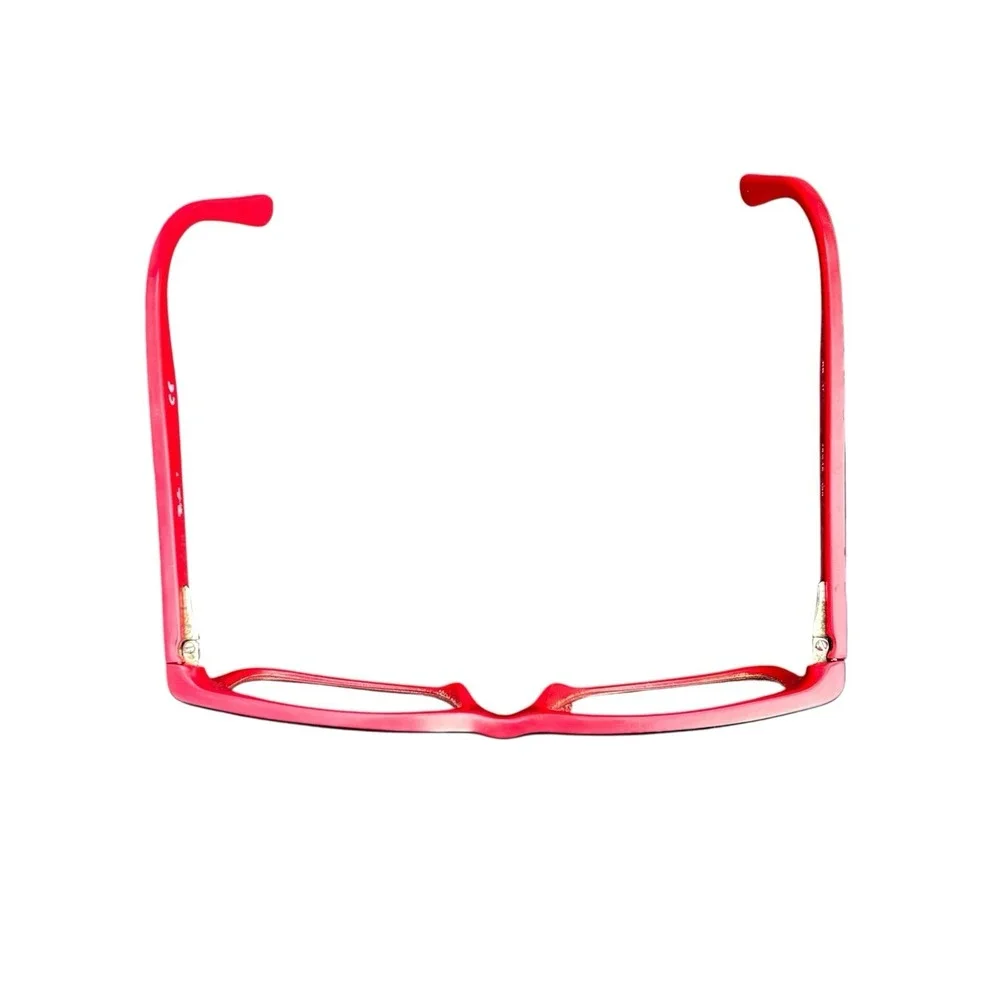 Boys‎ Youth Ray-Ban Eyeglasses Kids RB 1535 Full Frame Square Plastic Red Black